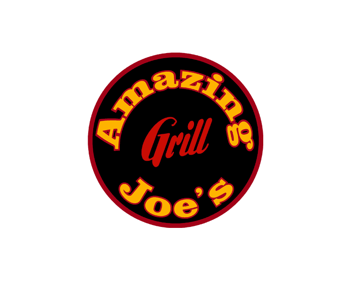 Amazing Joe's Grill logo in circular design.